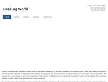 Tablet Screenshot of loadingworld.com